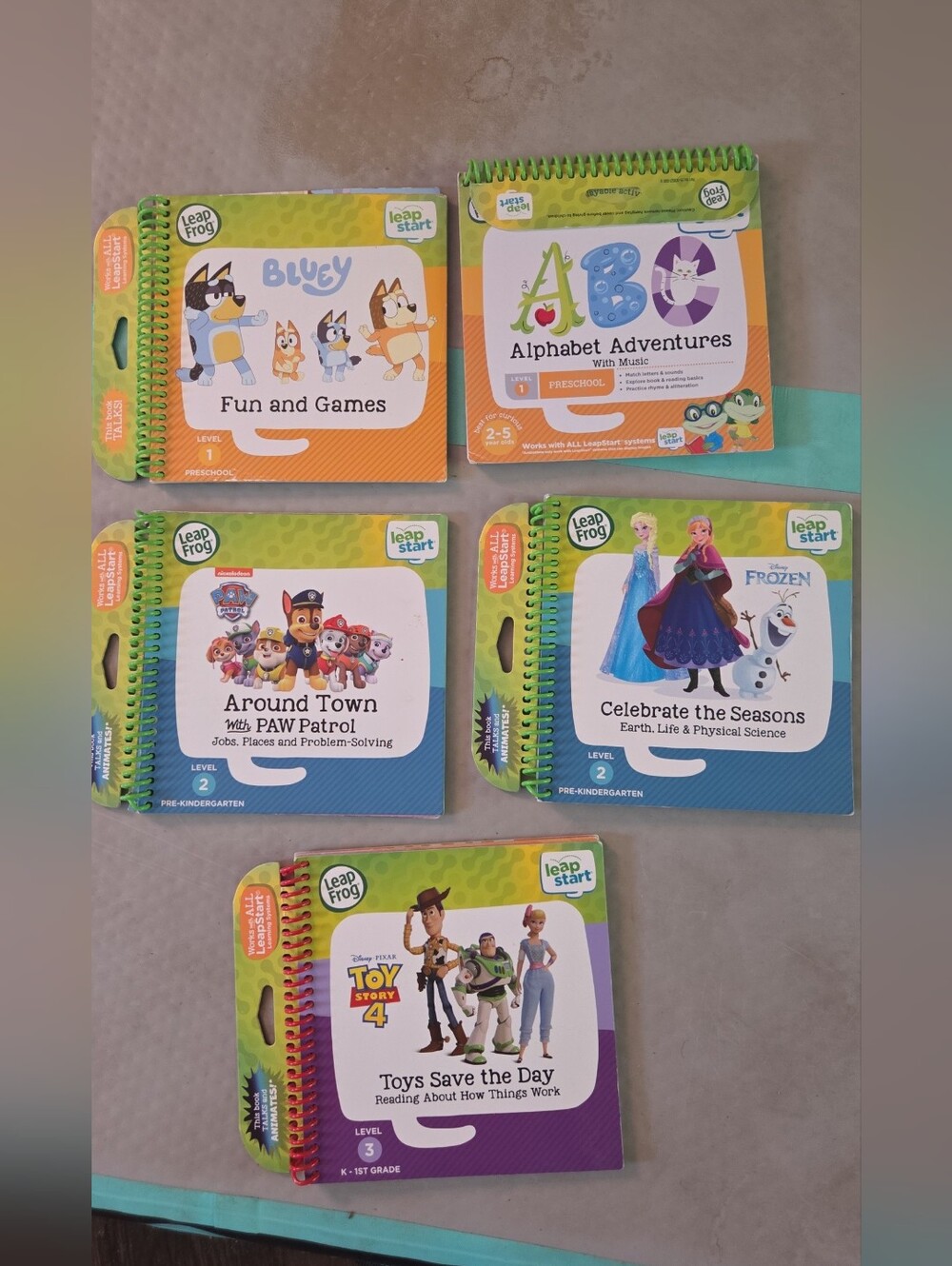 Leapfrog Leap Start Books